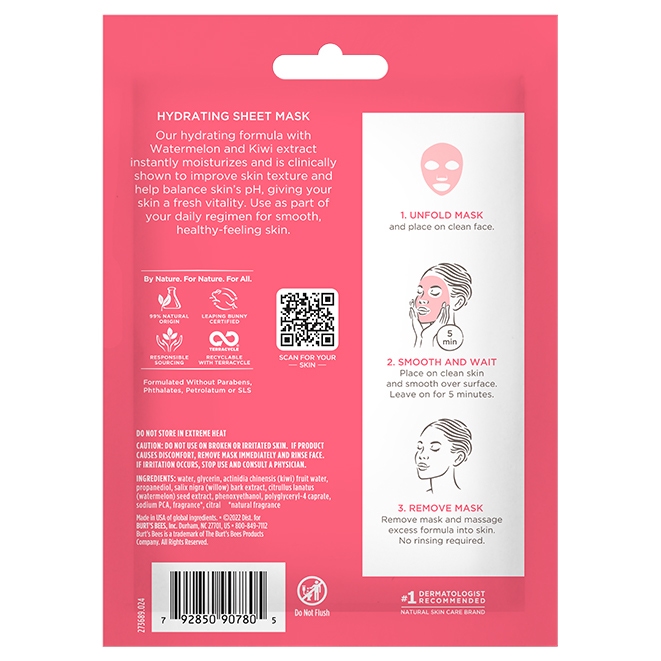 Hydrating Sheet Mask with Watermelon - Image 3