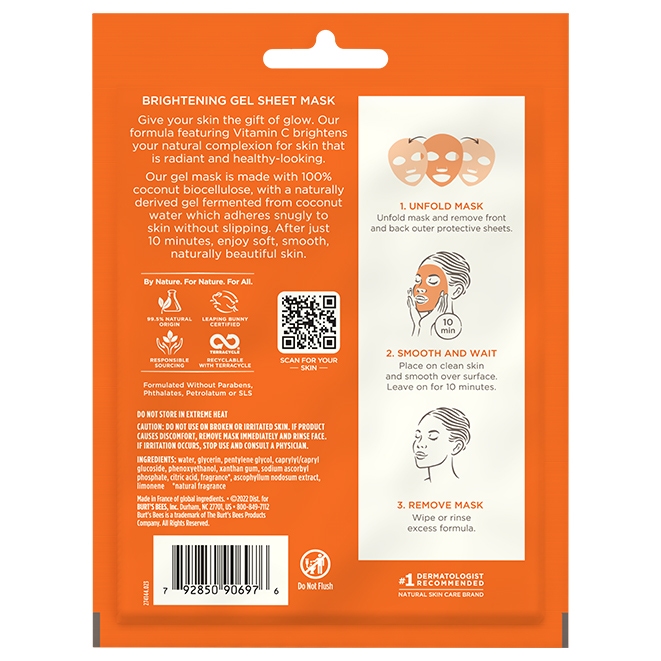 Brightening Biocellulose Gel Face Mask - Image 3