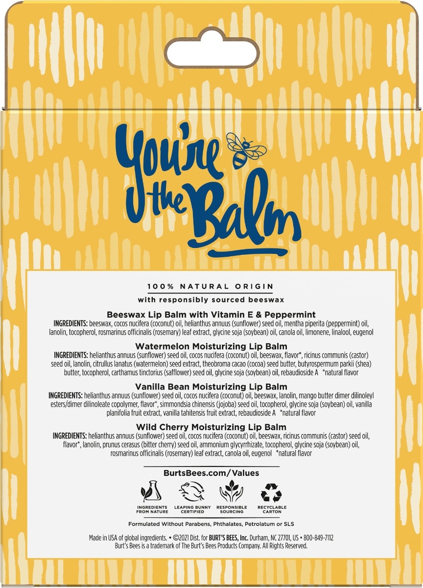 You're the Balm Lip Balm, 4 pack - Image 3