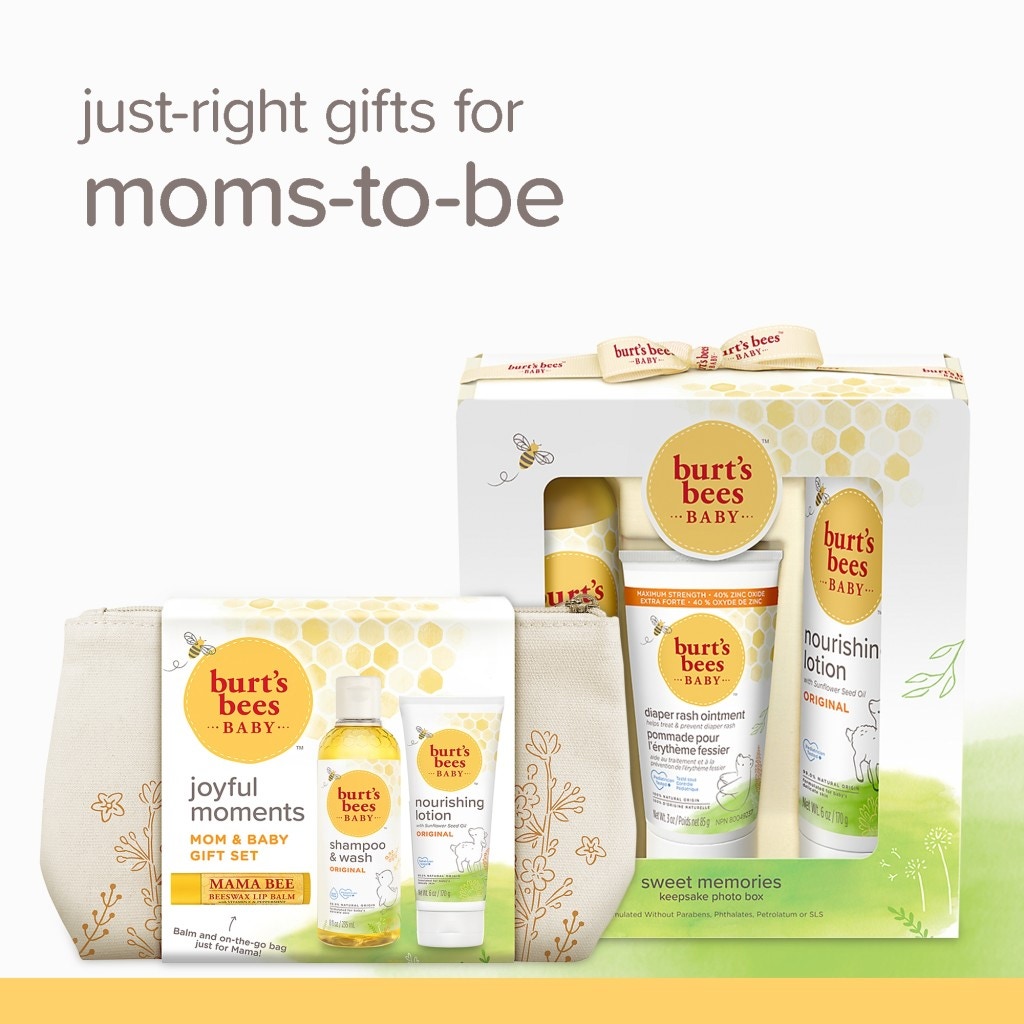 Burt's Bees Joyful Moments Baby & Mom Gift Set - Image 5