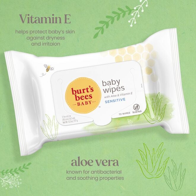 Burt's Bees Baby Wipes Multi-pack - Image 2