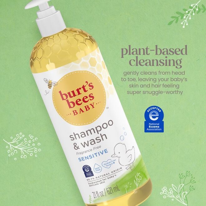 Baby Bee Shampoo & Wash - Fragrance Free - Image 2
