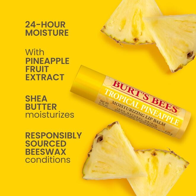 Tropical Pineapple Moisturizing Lip Balm - Image 3