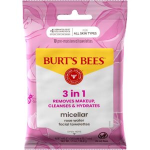 Micellar Makeup Removing Towelettes with Rose Water