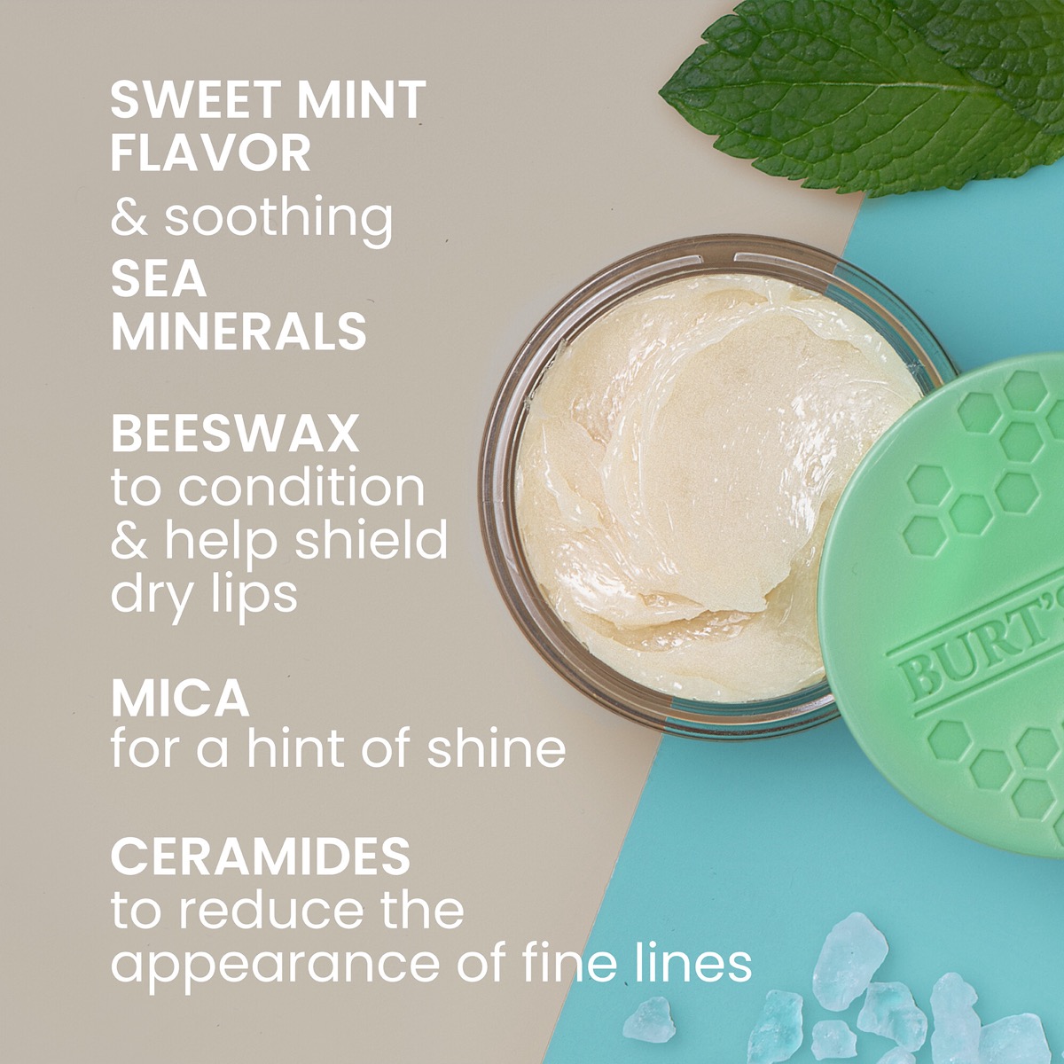 Sweet Mint Lip Treatment with Sea Minerals - Image 4